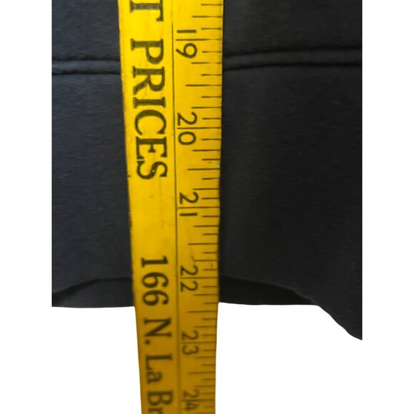 Under Armour Navy Blue Loose Fit Hoodie Sweatshirt Womens Medium Logo Spell Out - Picture 12 of 13